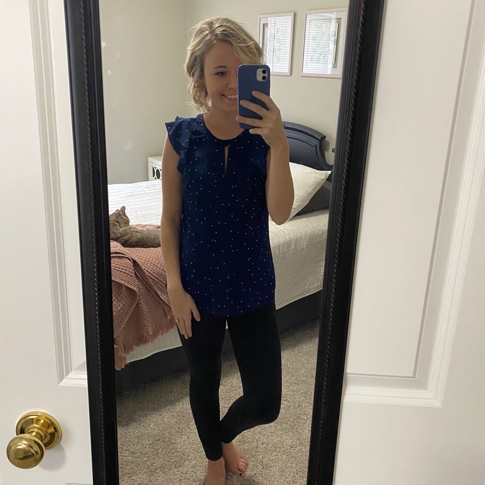 Polka Dot Blouse